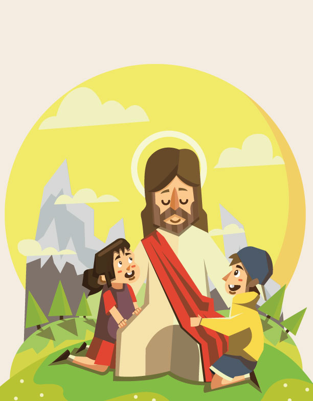 Jesus con niños